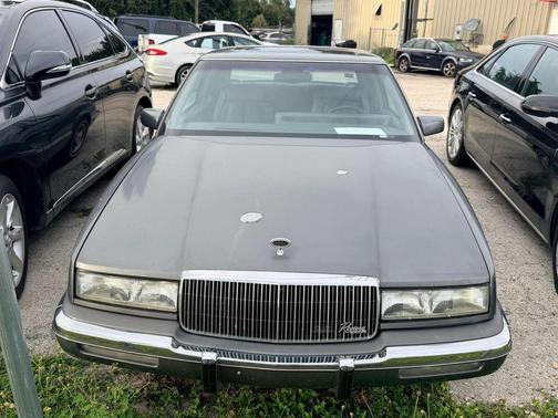 Gray 1989 Buick Riviera 2D Coupe