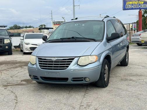 Blue 2005 Chrysler Town & Country Limited