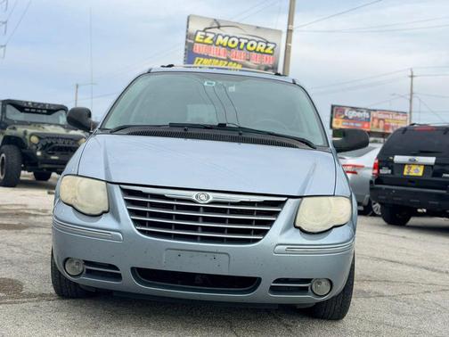 Blue 2005 Chrysler Town & Country Limited