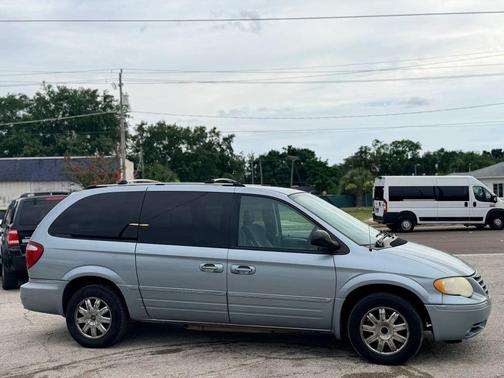 Blue 2005 Chrysler Town & Country Limited