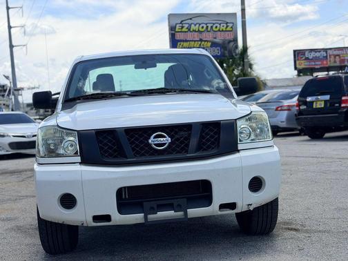 Glacier White 2013 Nissan Titan S