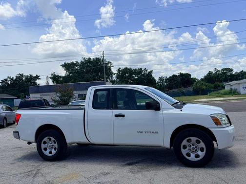 Glacier White 2013 Nissan Titan S