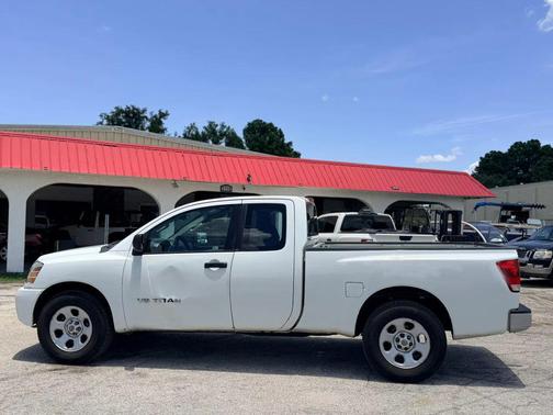 Glacier White 2013 Nissan Titan S