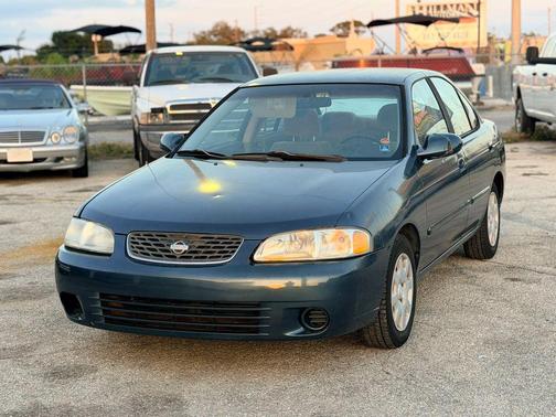 Out of the Blue Metallic 2002 Nissan Sentra XE