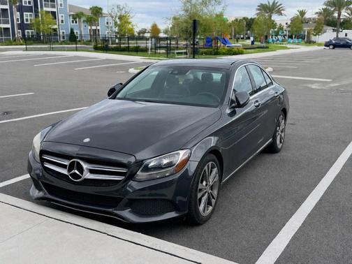 Steel Gray Metallic 2016 Mercedes-Benz C-Class C 300 Sedan 4D