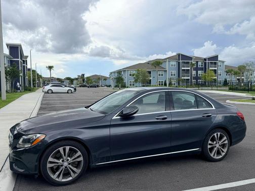 Steel Gray Metallic 2016 Mercedes-Benz C-Class C 300 Sedan 4D