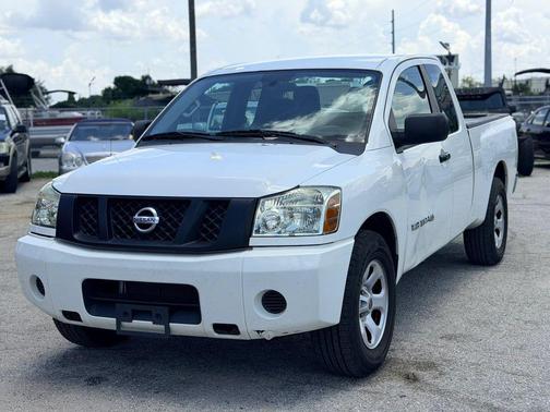Glacier White 2013 Nissan Titan S
