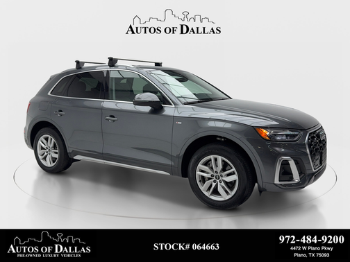 Daytona Gray Pearl 2022 Audi Q5 45 S line Premium