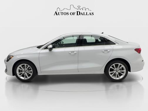 Glacier White 2025 Audi A3 40 Premium