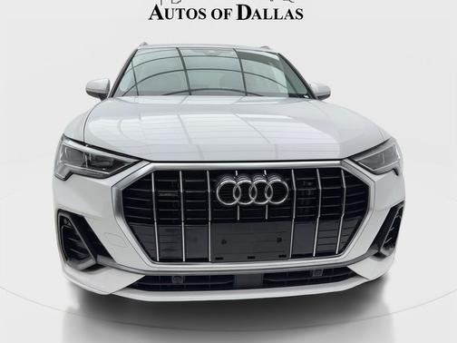 White 2025 Audi Q3 Premium CAM,PANO,HTD STS,BLIND SPOT,18" WLS