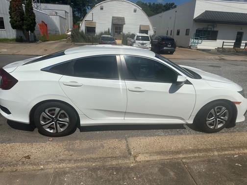Ebony 2018 Honda Civic LX