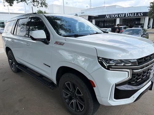 Summit White 2022 Chevrolet Tahoe Z71