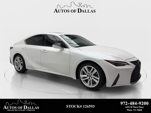 White Pearl 2023 Lexus IS 300 300