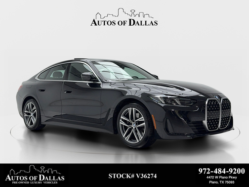 Black Sapphire Metallic 2025 BMW 430 Gran Coupe 430i Gran Coupe