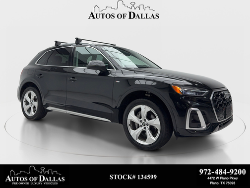 Black 2022 Audi Q5 45 S line Premium