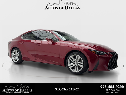 Matador Red Mica 2022 Lexus IS 300 300