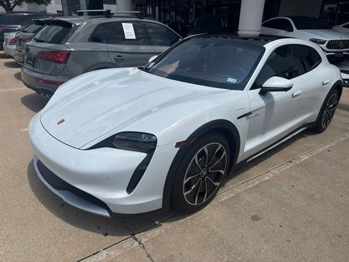 White 2024 Porsche Taycan 4S