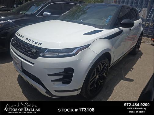 White 2022 Land Rover Range Rover Evoque Dynamic