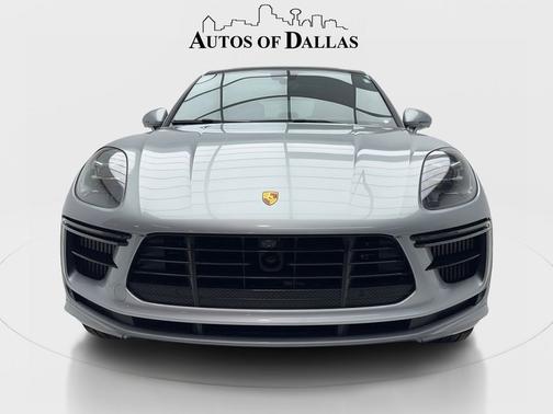 Silver 2021 Porsche Macan Turbo NAV,CAM,PANO,CLMT STS,20" WHLS