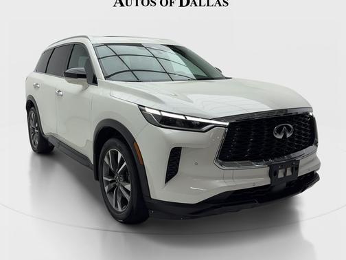 Majestic White 2024 INFINITI QX60 LUXE
