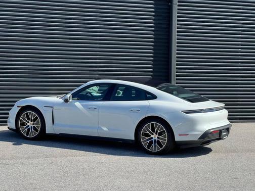 White 2025 Porsche Taycan