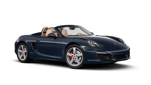 Dark Blue Metallic 2016 Porsche Boxster
