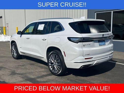 White Frost 2025 Buick Enclave Avenir