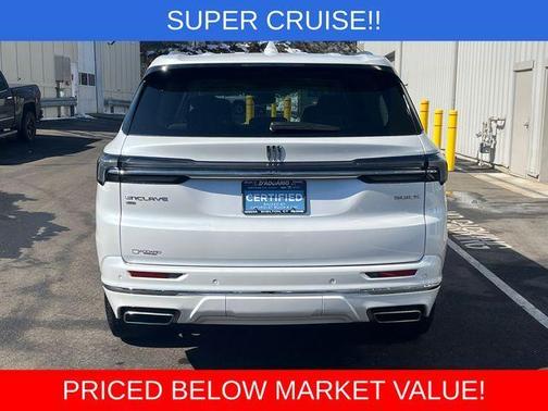 White Frost 2025 Buick Enclave Avenir