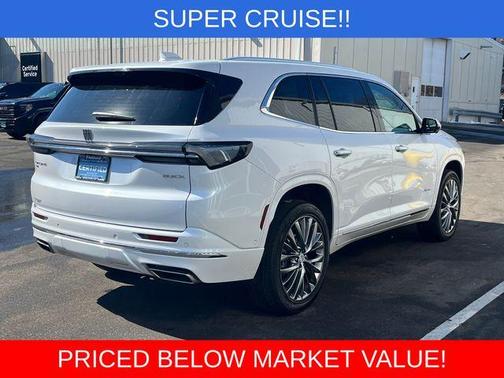 White Frost 2025 Buick Enclave Avenir
