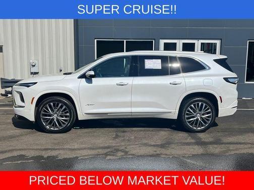 White Frost 2025 Buick Enclave Avenir