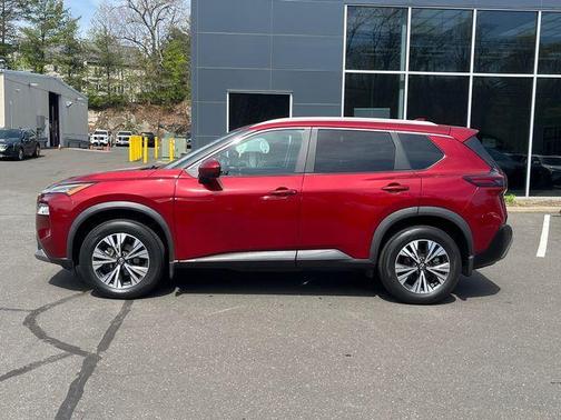 Scarlet Ember 2023 Nissan Rogue SV