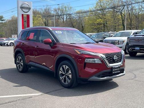 Scarlet Ember 2023 Nissan Rogue SV