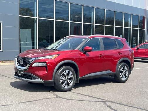 Scarlet Ember 2023 Nissan Rogue SV