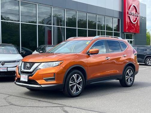 Monarch Orange 2020 Nissan Rogue SV