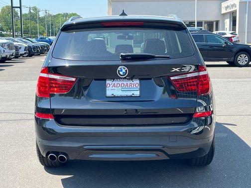 Black Sapphire Metallic 2016 BMW X3 xDrive28i