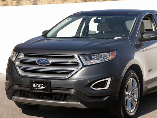 Magnetic Metallic 2017 Ford Edge Titanium