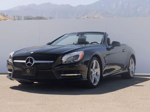 Black 2014 Mercedes-Benz SL-Class SL 550