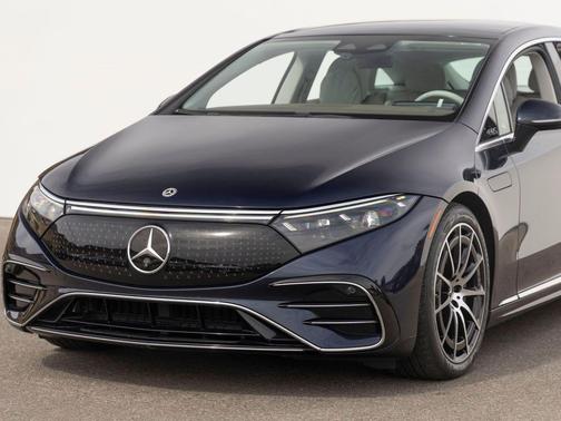 Nautical Blue Metallic 2022 Mercedes-Benz EQS 450+ 4MATIC