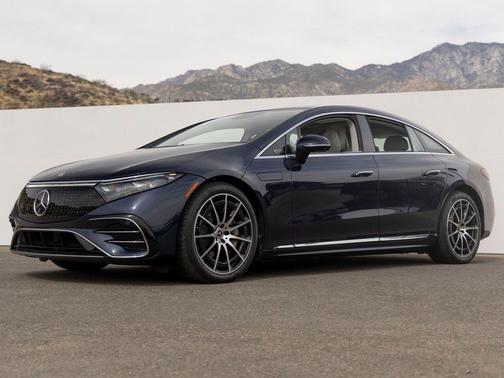 Nautical Blue Metallic 2022 Mercedes-Benz EQS 450+ 4MATIC