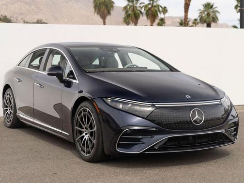 Nautical Blue Metallic 2022 Mercedes-Benz EQS 450+ 4MATIC
