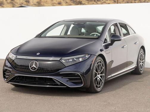 Nautical Blue Metallic 2022 Mercedes-Benz EQS 450+ 4MATIC