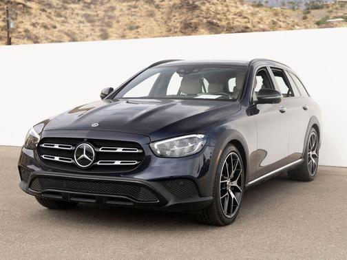 Nautical Blue Metallic 2023 Mercedes-Benz E-Class E 450 4MATIC All-Terrain