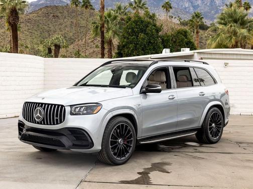 Cirrus Silver Metallic 2023 Mercedes-Benz AMG GLS 63 Base