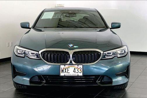 Blue 2021 BMW 330 i