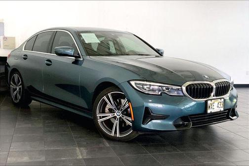 Blue 2021 BMW 330 i