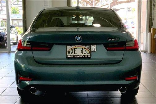 Blue 2021 BMW 330 i
