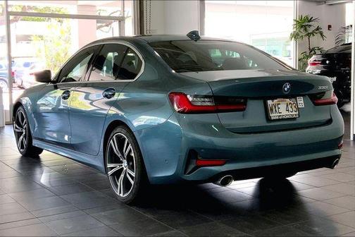 Blue 2021 BMW 330 i