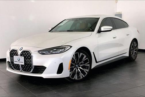 White Metallic 2024 BMW 430 Gran Coupe i