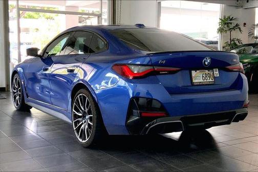 Blue Metallic 2023 BMW i4 Gran Coupe M50