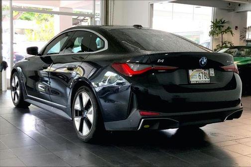 Black Sapphire Metallic 2023 BMW i4 Gran Coupe eDrive35